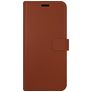 Valenta Gel Skin iPhone 14 Plus Hoesje Echt Leer Bookcase Portemonnee - Bruin