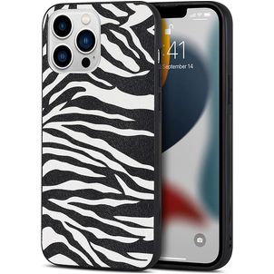 Mobigear Safari iPhone 14 Plus Hoesje Flexibel TPU Backcover - Zebra