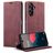 CaseMe 013 Samsung Galaxy A16 Hoesje Bookcase Portemonnee - Rood