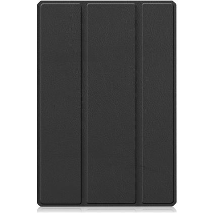 Mobigear Tri-Fold Gel Samsung Galaxy Tab A8 10.5 (2021) Hoes TPU,Kunstleer Bookcase - Zwart