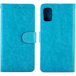 Mobigear Wallet Samsung Galaxy M51 Hoesje Bookcase Portemonnee - Blauw