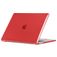 Mobigear Crystal Case MacBook Air 13 Inch (2022-2026) Hoes Hardshell Laptopcover MacBook Case - Rood - Model A2681 / A3113 / A3240 / A3449