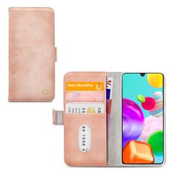 Mobilize Elite Gelly Samsung Galaxy A41 Hoesje Bookcase - Soft Pink