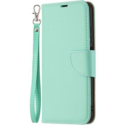 Mobigear Excellent POCO M3 Pro Hoesje Bookcase Portemonnee - Turquoise