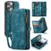 Caseme 008 iPhone 16 Pro Max Hoesje Uitneembare 2in1 Bookcase Portemonnee - Blauw