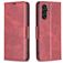 Mobigear Excellent Samsung Galaxy A56 Hoesje Bookcase Portemonnee - Rood
