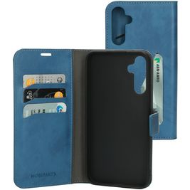 Mobiparts Classic Wallet Samsung Galaxy A34 Hoesje Bookcase Portemonnee - Steel Blue