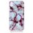 Mobigear Marble iPhone XS Hoesje Flexibel TPU Backcover - Paars
