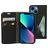 Mobiparts Classic Wallet iPhone 13 Mini Hoesje Bookcase Portemonnee - Zwart