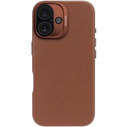 Decoded iPhone 16 MagSafe Hoesje Echt Leer Backcover - Tan