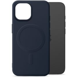 My Style Protective Flex iPhone 14 MagSafe Hoesje Flexibel TPU Backcover - Marineblauw