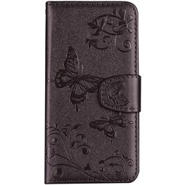 Mobigear Butterfly Xiaomi Mi 8 SE Hoesje Bookcase Portemonnee - Grijs
