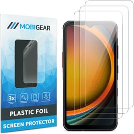 Mobigear Samsung Galaxy Xcover 7 Pro Screenprotector Folie - Case Friendly (3-Pack)