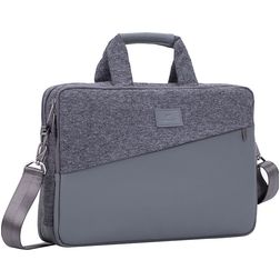 Rivacase Egmont Laptop Laptop Schoudertas Laptoptas - Grijs