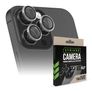 Striker Single Lens iPhone 15 Pro Max Glazen Camera Lens Protector - Case Friendly - Zwart