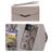 Mobilize Elegant Magnet iPhone 12 Pro Hoesje Uitneembare 2in1 Clutch - Beige Snake