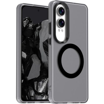 Mobigear Shockproof OnePlus Nord CE 4 Lite MagSafe Hoesje Hardcase Backcover - Zwart