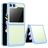 Mobigear Crystal Samsung Galaxy Z Flip 5 Hoesje Hardcase Backcover - Transparant / Blauw