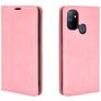 Mobigear Retro Slim OnePlus Nord N100 Hoesje Bookcase Portemonnee - Roze