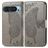Mobigear Butterfly Google Pixel 9 Hoesje Bookcase Portemonnee - Grijs