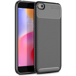 Mobigear Racing Xiaomi Redmi Go Hoesje Flexibel TPU Backcover - Zwart