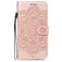 Mobigear Mandala iPhone 11 Hoesje Bookcase Portemonnee - Roségoud