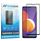Mobigear Premium Samsung Galaxy M12 Glazen Screenprotector - Case Friendly - Zwart