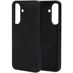 Mobiparts Classic Samsung Galaxy A27 MagSafe Hoesje TPU,Kunstleer Backcover - Graphite Black
