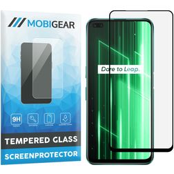 Mobigear Premium Realme X50 Glazen Screenprotector - Case Friendly - Zwart