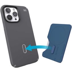 Speck ClickLock Hard kunststof Pasjeshouder - 3 Pasjes - MagSafe Compatible - Coastal Blue