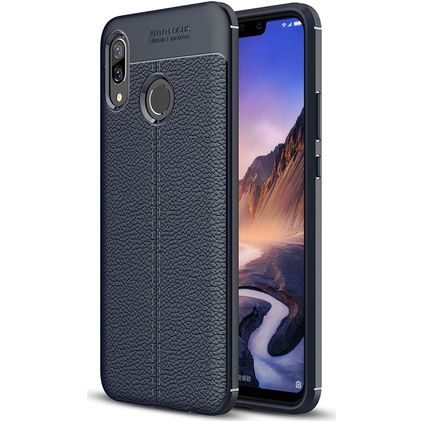 Mobigear Luxury Huawei Nova 3 Hoesje Flexibel TPU Backcover - Marineblauw