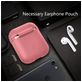 Mobigear Colors Apple AirPods 1 Hoesje Flexibel Siliconen - Roze