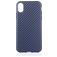 Mobigear Racing iPhone XS Max Hoesje Flexibel TPU Backcover - Blauw
