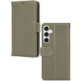 Mobilize Premium Gelly Wallet Samsung Galaxy S23 FE Hoesje Bookcase Portemonnee - Groen