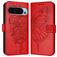 Mobigear Butterfly Google Pixel 9 Pro XL Hoesje Bookcase Portemonnee - Rood