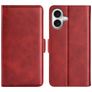 Mobigear Slim Magnet iPhone 17 Hoesje Bookcase Portemonnee - Rood