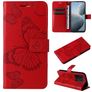 Mobigear Butterfly Xiaomi 14T Hoesje Bookcase Portemonnee - Rood