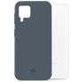 Mobilize Rubber Gelly Samsung Galaxy A22 4G Hoesje Flexibel TPU Backcover - Matt Blue