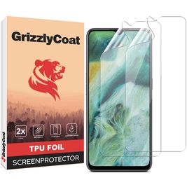 GrizzlyCoat OPPO Find X2 Lite Hydrogel TPU Screenprotector - Case Friendly (2-Pack)