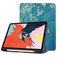 Mobigear Tri-Fold Gel iPad Air 4 (2020) Hoes TPU,Kunstleer Bookcase + Stylus Houder - Amandelbloesem