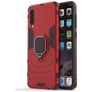 Mobigear Armor Ring Samsung Galaxy A50 Hoesje Hardcase Backcover Shockproof met Ringhouder - Rood