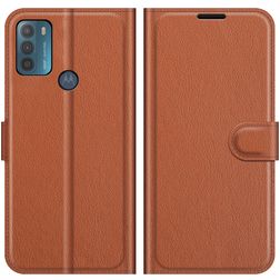 Mobigear Classic Motorola Moto G50 Hoesje Bookcase Portemonnee - Bruin