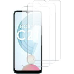 Mobigear Premium Realme C21 Glazen Screenprotector - Case Friendly