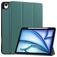 Mobigear Tri-Fold iPad Air 13 Inch (2026) Hoes Bookcase + Stylus Houder - Groen