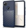 Mobigear Groove Google Pixel 4a Hoesje Flexibel TPU Backcover - Blauw
