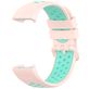 Mobigear Sport Plus Buckle Siliconen Fitbit Charge 4 Bandje Gespsluiting - Roze / Groen