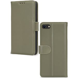 Mobilize Premium Gelly Wallet iPhone SE (2020) Hoesje Bookcase Portemonnee - Groen