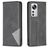 Mobigear Rhombus slim Xiaomi 12 Lite Hoesje Bookcase - Zwart