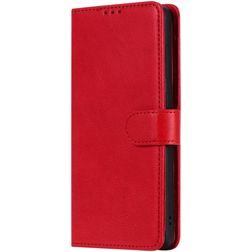 Mobigear Premium Samsung Galaxy A71 Hoesje Bookcase Portemonnee - Rood