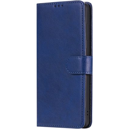 Mobigear Premium Samsung Galaxy A71 Hoesje Bookcase Portemonnee - Blauw